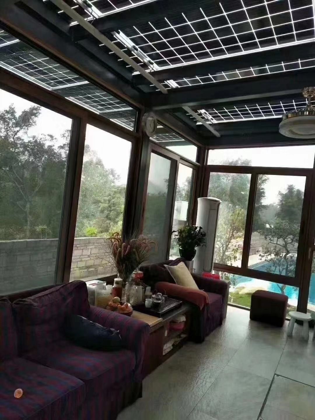 湘潭20kw+15kwh智能AI别墅太阳能发电系统